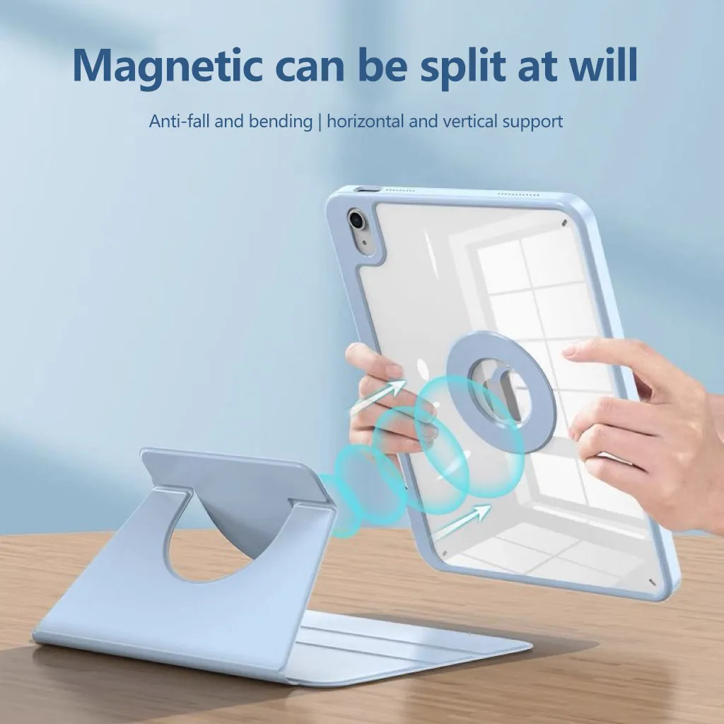 Magnetic Detachable Split Case For iPad Air11 2024 Air6 Pro13  Pro11 2024 Air 13 5 4 3Pro 2 1 10th 10.9 10.2 9.7 Mini 6 Pro12.9