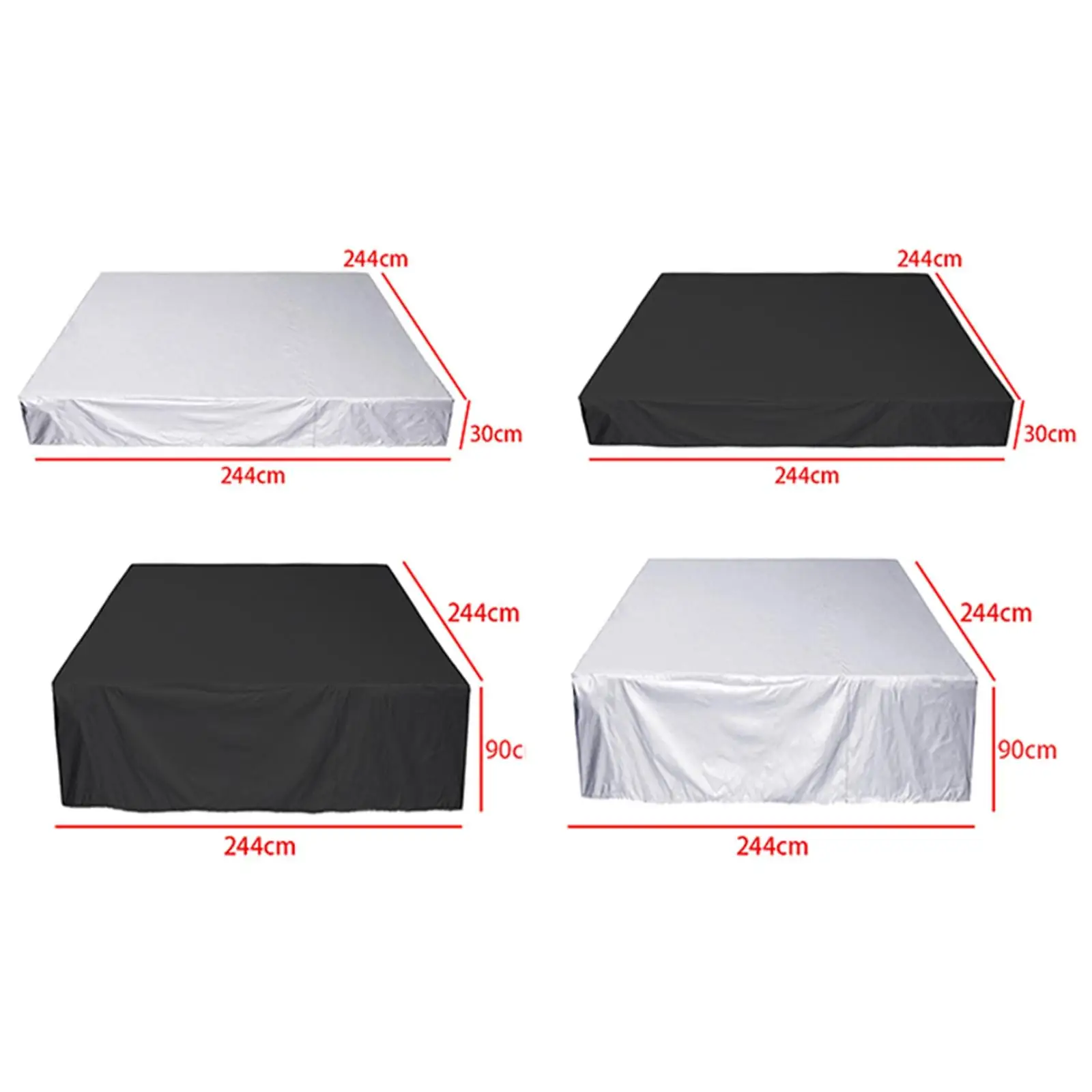 Waterproof Cover Swimming Accessories Dustproof Bathtub Top Cover Bathtub Garden Courtyard SPA dustcover Protector Tub Dust