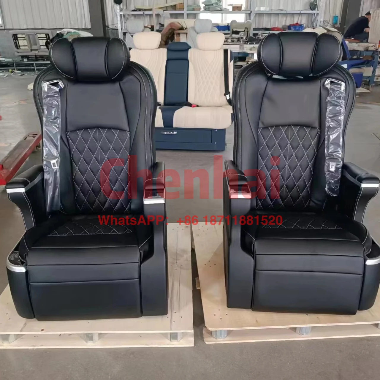 

Аксессуары Alphard по индивидуальному заказу W447 Hiace Van Sprinter V Class, авто, электромобиль, кожаные роскошные VIP-аэро-сиденья, удобные PU Lea