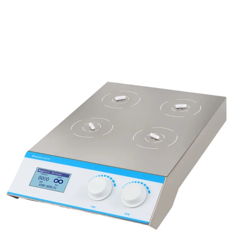 Laboratory mixer Four-position magnetic stirrer Laboratory multi-position magnetic stirrer