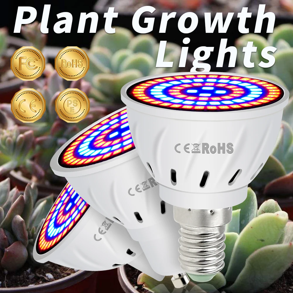 

Led Lights Full Spectrum Grow Lamp Greenhouse Plant Growth Light Phytolamp For Plants Hydroponic Spotlight Indoor Plants Flowers