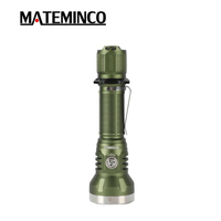 MATEMINCO X1 Pro Flashlight Max 1356M 1350LM Tactical LED LEP Flashlight Multifunctional Torch Built-in 21700 Battery