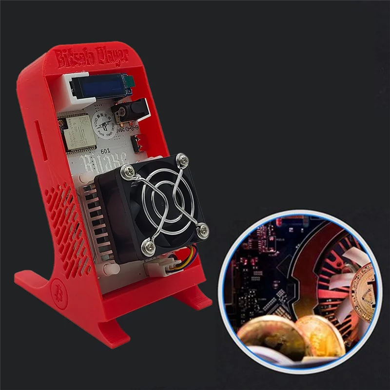 EF-Bitaxe Gamma601 Bitcoins Miner 1.2TH/S Solo Miner BM1370 Asic Chip 2.4G Wifi Open Systeem 18W BTC Crypto Miner