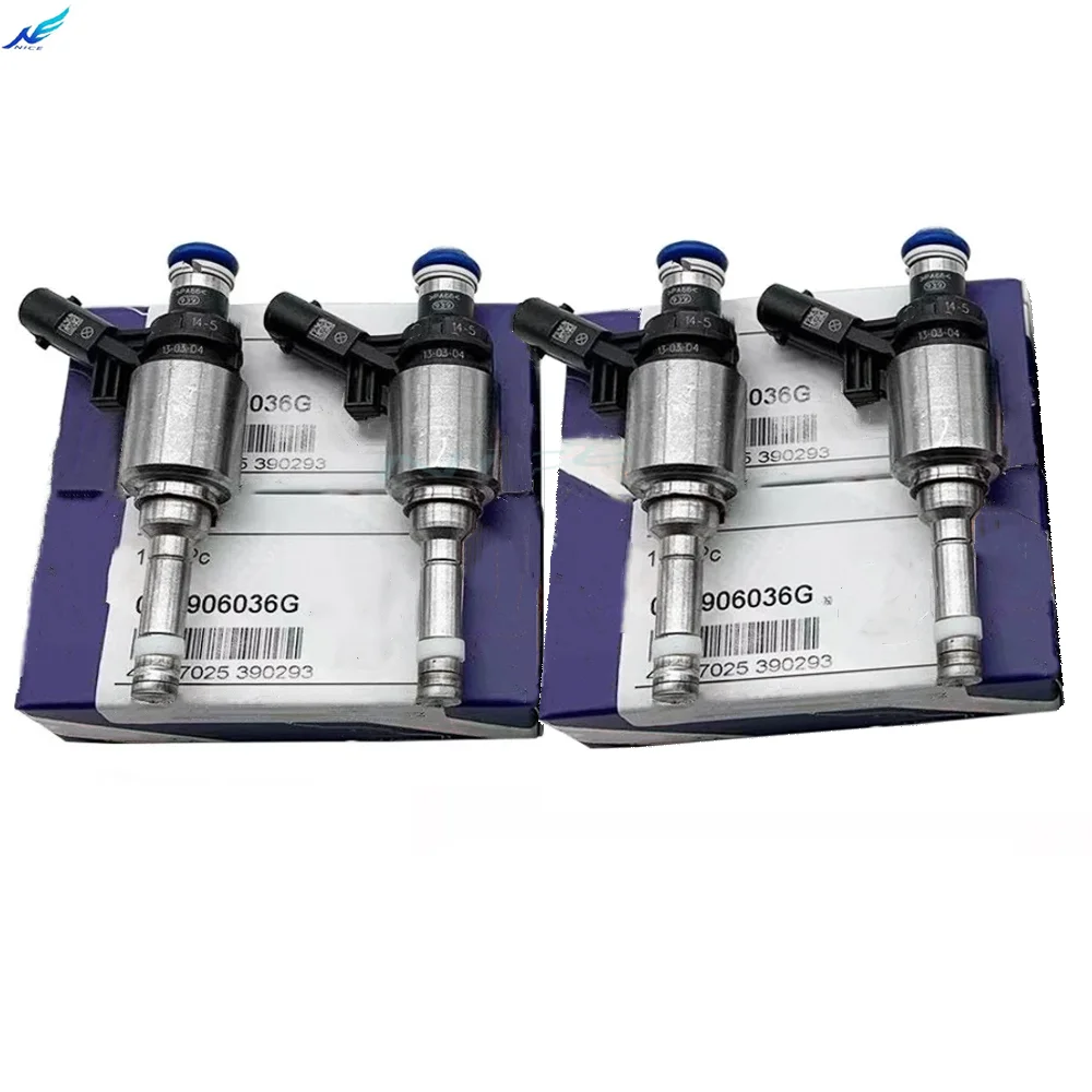 

4PCS OEM 06H906036G New Fuel Injectors For Aud-ii A4 TT Jett-a Go-lf CCTA 2.0T