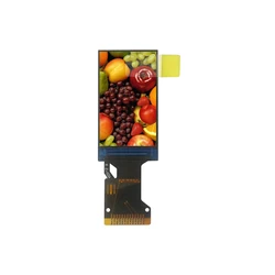 1.06 Inch 96*160 TFT Display LCD Module 4 Line SPI Interface GC9107 Drive IC Normally White 13 Pins