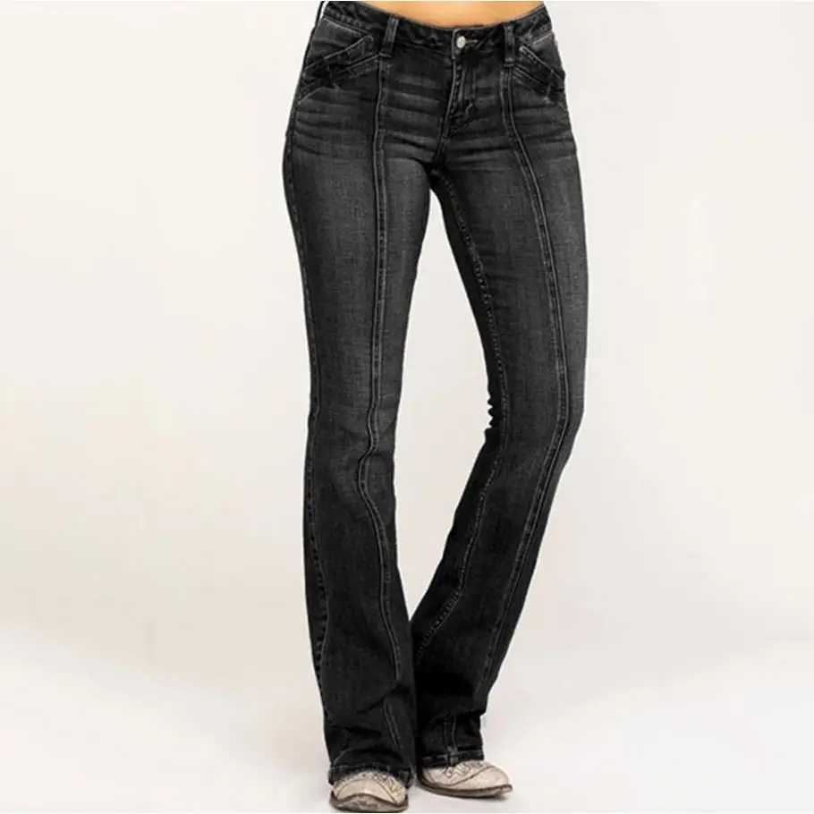 Cintura baixa rasgado denim jeans feminino faion algodão jeans francês sle meia-idade plus size médio estiramento verão 2023 cor clara