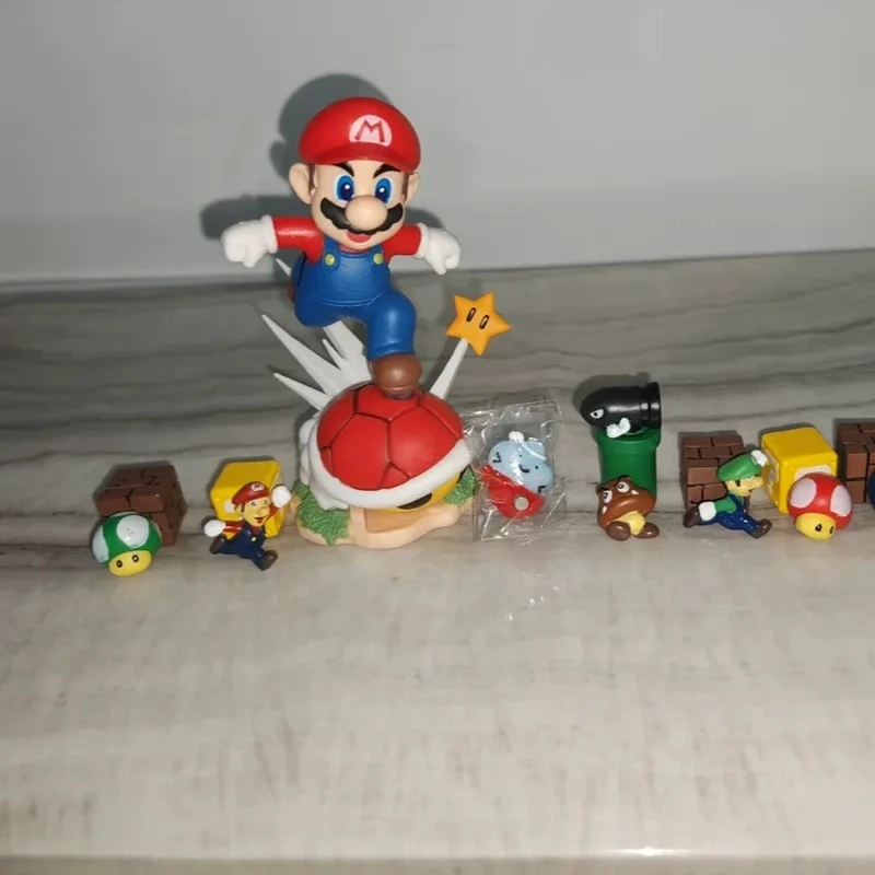 

Grand Gk Run - Mario Games Anime Figure Model Ornaments Tabletop Doll Gifts Merchandise Kids Toys Girlfriend Gifts
