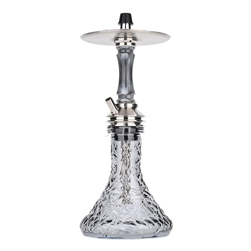 Water hookah set, metal accessories, glass complete set, smoking pot, KTV, bar exclusive