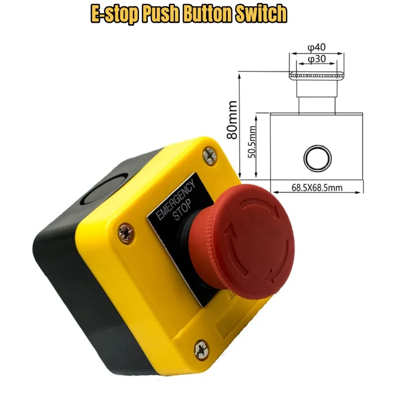Why This 22mm Latching Emergency Stop Push Button Switch Is the Right Choice for Industrial Control Panels