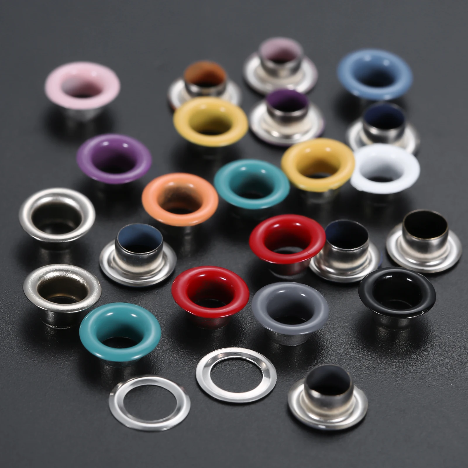 540sets Grommet kit Accessories for Leather Tarps Tents Awning for Repairing Broken Belts Leather Crafts Adding Ornament
