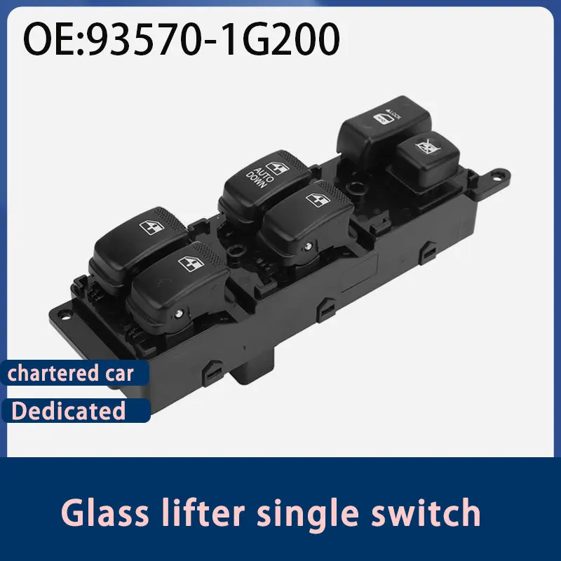 93570-1G200 is suitable for Kia RIO car electric window lift control button switch