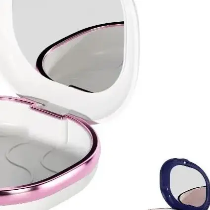 1 Pcs Braces Case With Mirror Dental Retainer Box Case Magnetic Aligner Mouth Guard Container For Teeth Travel False Denture Box