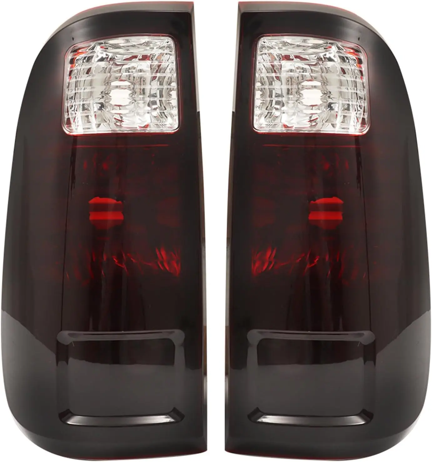 

Left Right Tail Lamp Lights Black Tinted Fit F250-F550 2008-2016 Super Duty BC3Z13404A FO2801208