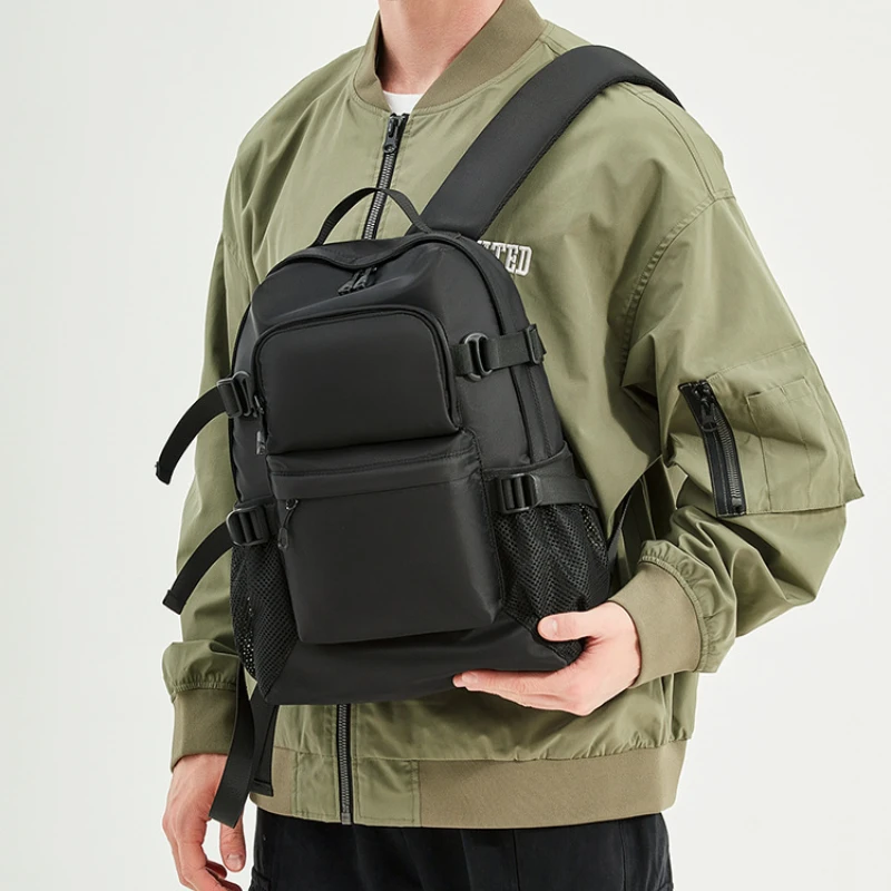 Mini zaino da uomo in tessuto Oxford moda maschile zaino da studente leggero zaino in tela uomo zaini piccoli da viaggio per sport all'aria aperta