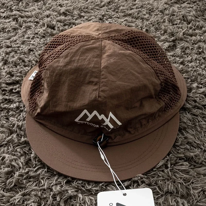 COMFY Outdoor Waterproof Functional Duck Tongue Cap Sunscreen Fisherman Nylon Baseball Bucket Hats