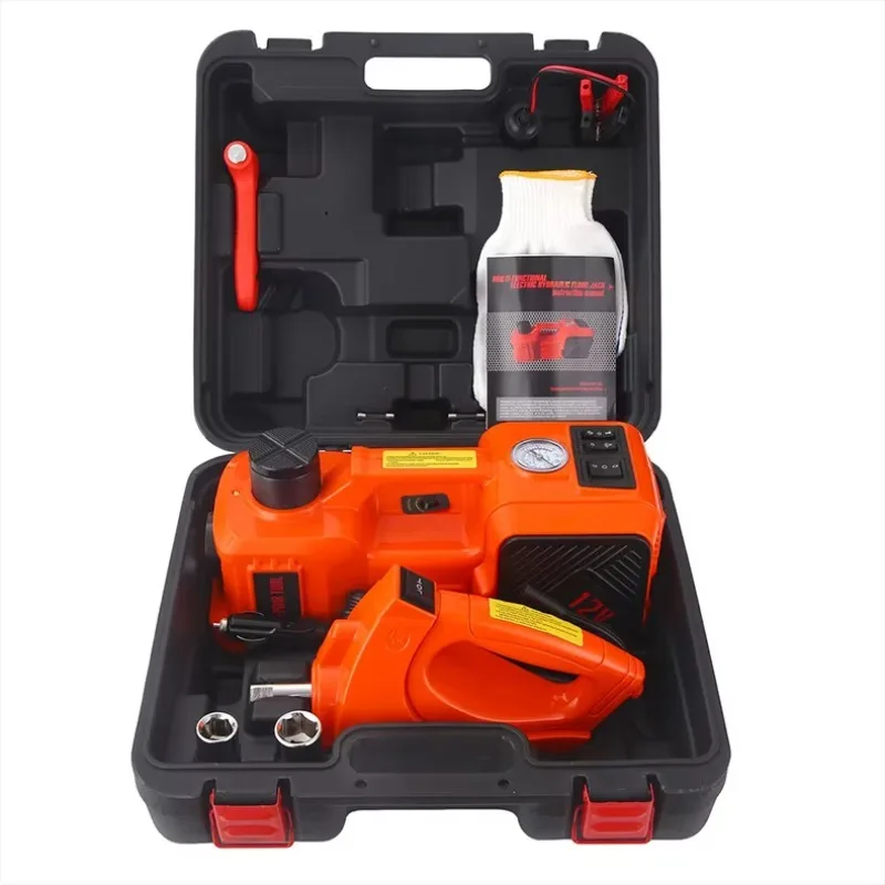 

SXLL Hot-selling 5-ton 12v electro-hydraulic car jack and impact wrench car emergency tool vehicle emergency repair tool set