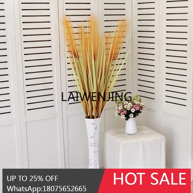 simulation reed dried flower dog tail grass decoration interior decoration floor-to-ceiling potted landscape