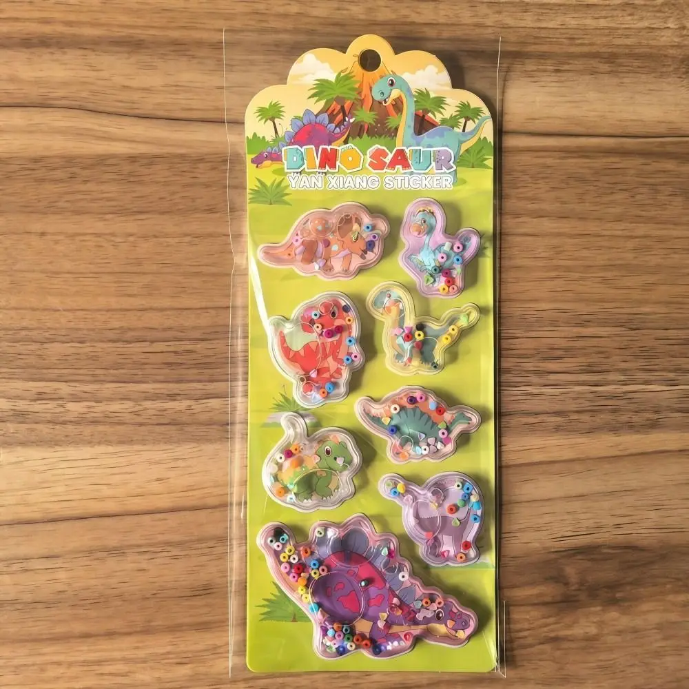 

Cute Cartoon 3D Dinosaur Shaker Stickers Water Cup Decoration Scrapbooking Decoration Childrens Reward Stickers