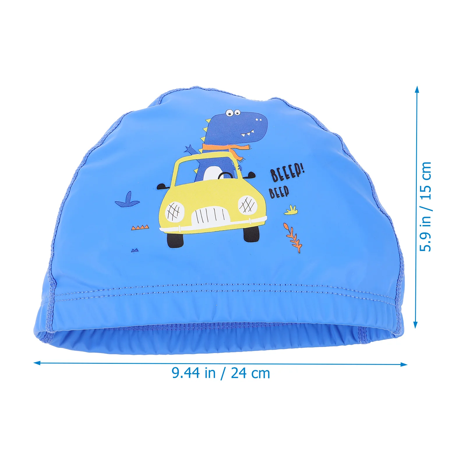

Breathable Swimming Hat PVC Swim Caps with Great Elasticity Waterproof Ear Protection Swimcap for Swimming