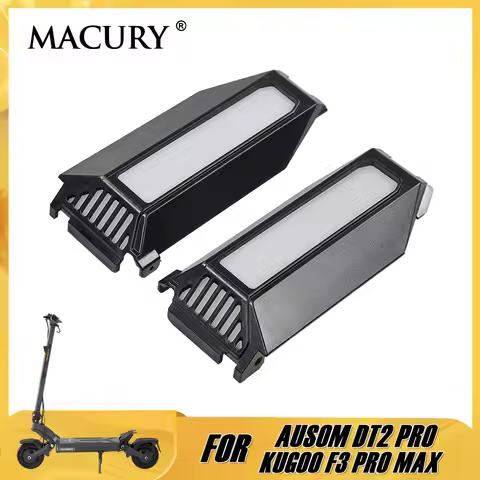 Front Deck Side Cover for AUSOM DT2 PRO &amp; KUGOO F3 PRO MAX 52V Dual-Motor Electric Scooter Front Board Edge Light Protection Cap