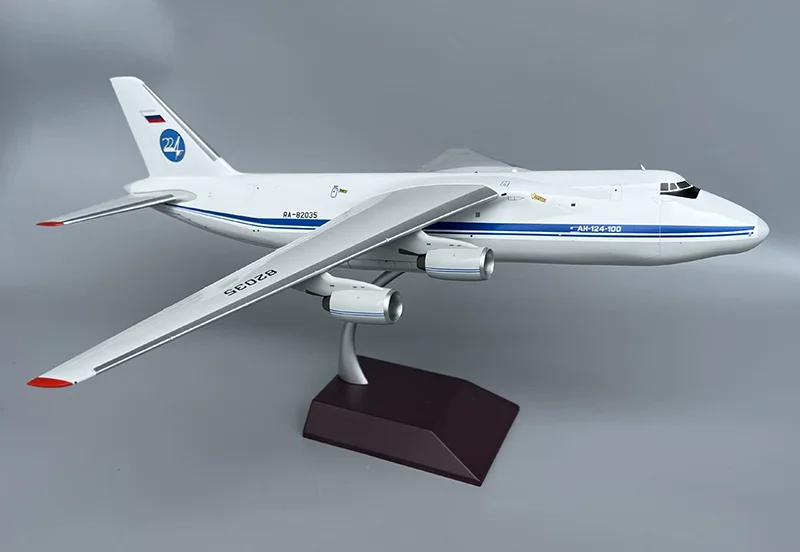 1:200 Scale G2TTF1080 Russian An124 Transport Aircraft  An-124-100 RA-82035 Model Adult Fans Collectible Souvenir