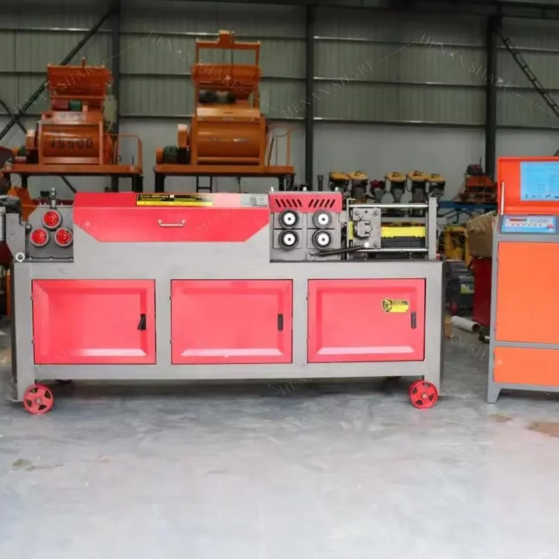 2025Automatic Cnc Waste Rebar Steel Bar Straightening Machine