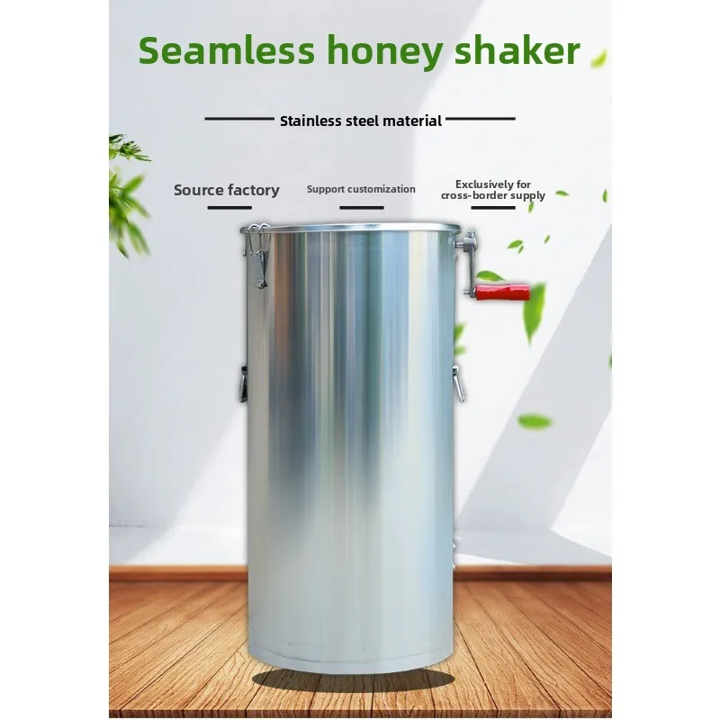 Stainless Steel Honey Extractor Bevel Gear Manual Spinner Machine Small Beekeeping Equipment beekeeping