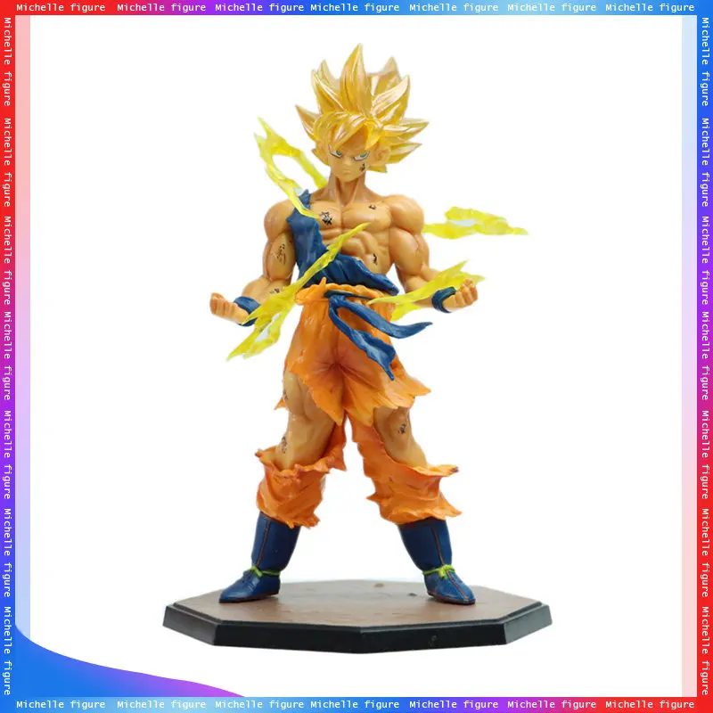 Dragon Ball Z Son Goku Super Saiyan 17cm Anime Figure Action Model Collectible Figurine Gift for Kids