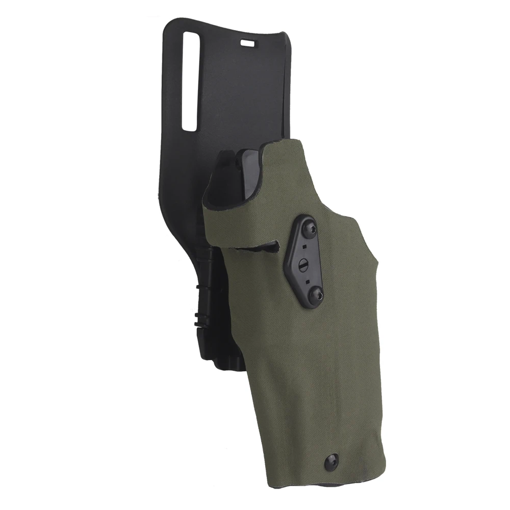 X300U-A Taktisches Taschenlampenholster für Links-/Rechtshänder für 6354DO G17 Gen4 G19 mit QLS Drop Leg Airsoft-Ausrüstungsholstern – Detail 27