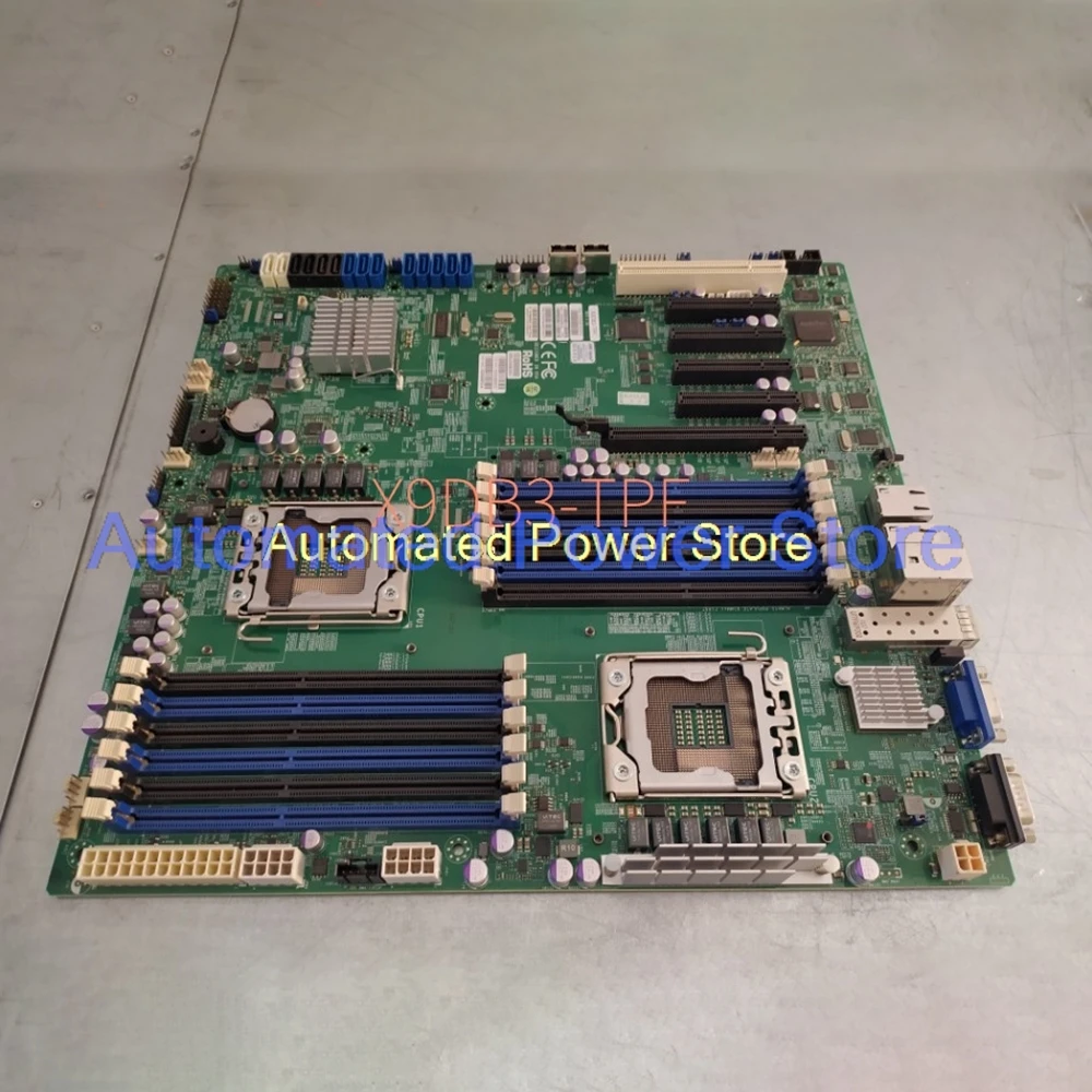 X9DB3-TPF Motherboard LGA 1356 DDR3 SATA3 PCI-E 3.0 IPMI 2.0 Xeon Processor E5-2400 v2 ATX