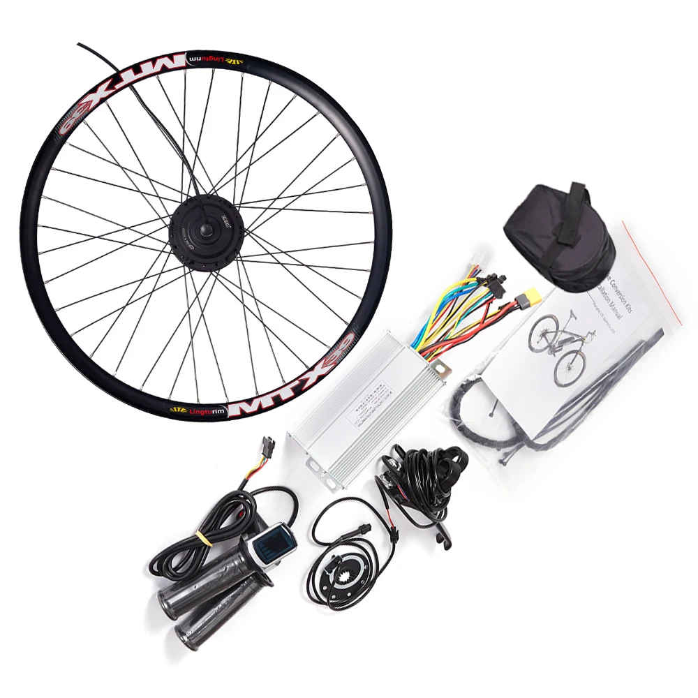 CSC دراجة كهربائية تحويل عدة 36 فولت 250 واط 350 واط 500 واط 48 فولت 500 واط 750 واط E-الدراجة محور دراجة نارية عجلة عدة MTX SW900 حافة 20-29 بوصة #6