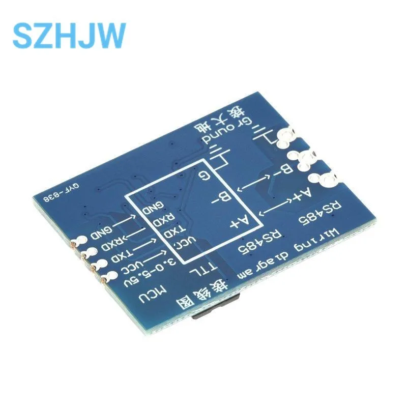 Imagem -06 - Uart para Rs485 Módulo Conversor de Interface Isolado Porta Serial Industrial Single-chip 3.3v 5v