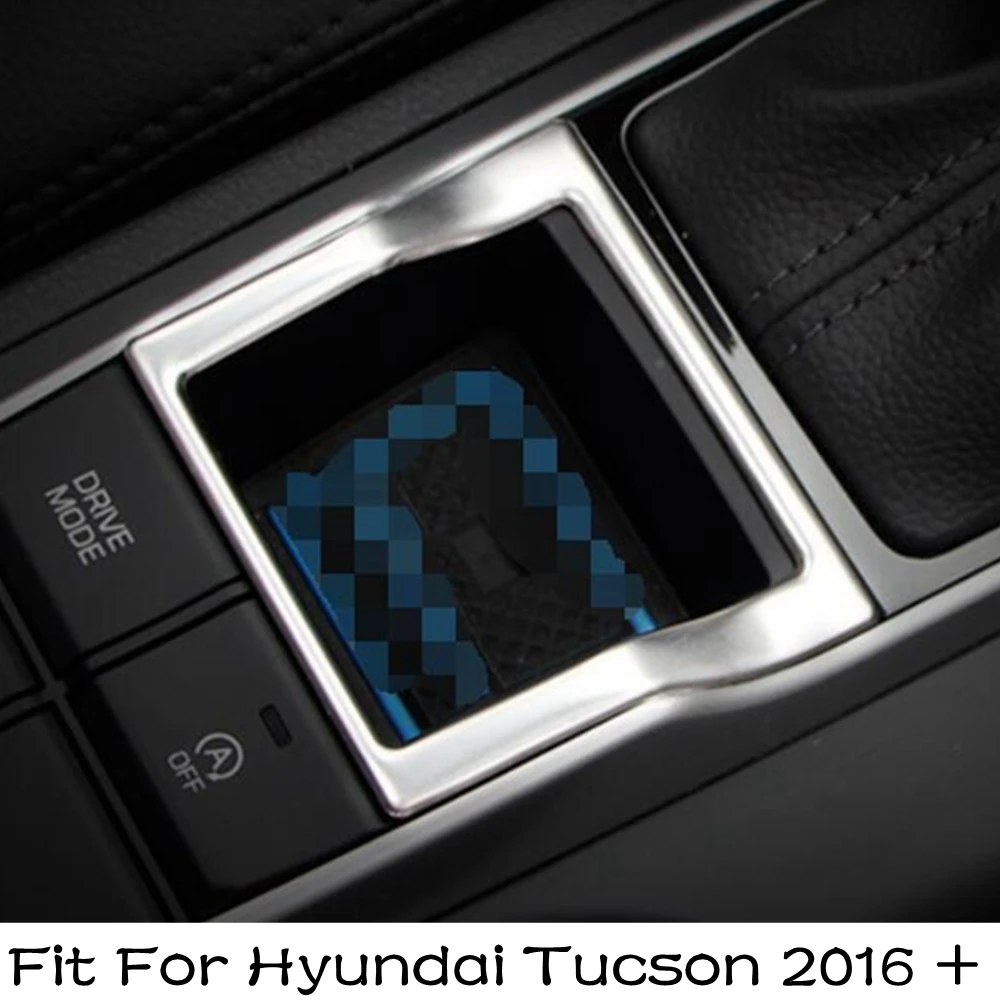 

Adapted EPB Electrical P Button Park Brake Frame Cover Trim Fit For Hyundai Tucson 2016 2017 2018 Stainless Steel Accessories