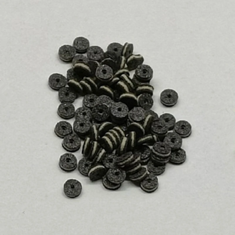 10pcs Pressure Reducing Adjust Flame 3.6mm Cotton Filter Pad For Cartier Lighter Gas Regulator Bottom Valve Replace Repair Part