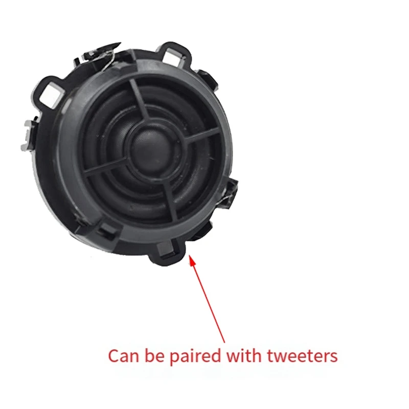 2PCS Car Speaker Tweeter 100W 4Ω 2K-22Khz For Volkswagen Sagitar Golf Golf Sportsvan DIY Upgrade Speaker Durable