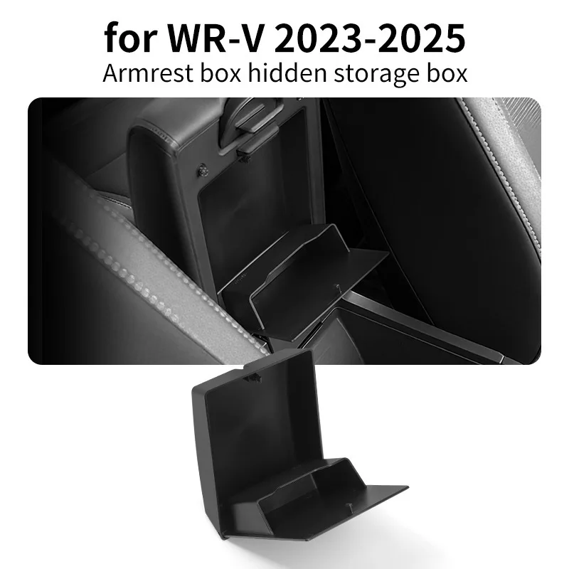 Picture 7: For 23-25 Honda WRV central control armrest box instead of hidden storage box special modification accessories for automobile su
