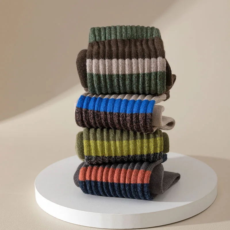 メンズバスケットボールスポーツクルーソックス、吸湿発散性、通気性、コットン、ソフトクッション、バドミントン、秋、冬、パフォーマンス