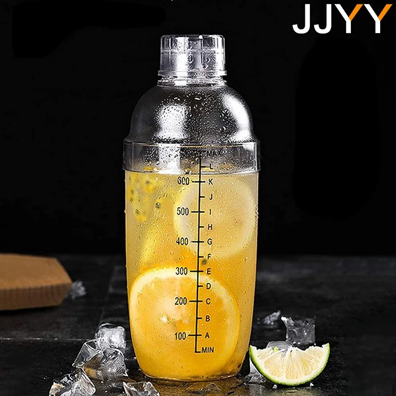 JJYY شفافة كوكتيل شاكر خلاط ، النبيذ مارتيني بوسطن شاكر ل نادل ، حفلة الشراب ، أدوات البار ، 350 مللي ، 500 مللي ، 700 مللي ، 1000 مللي