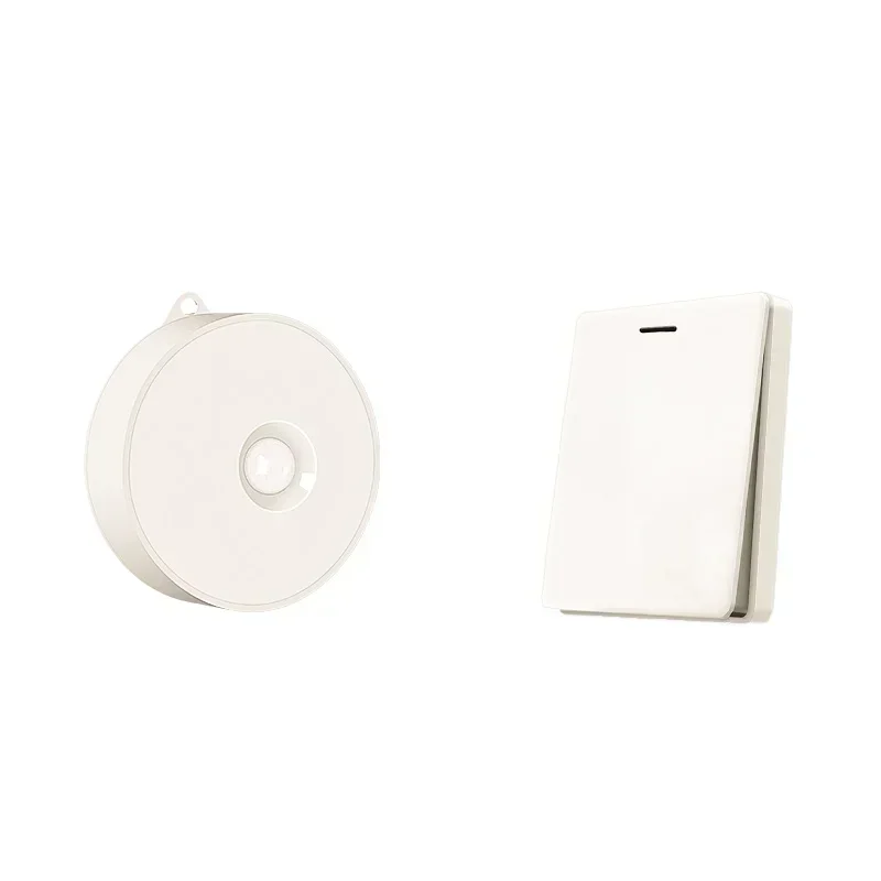 Stair sensor light with wireless self-adhesive 220v person walking light off hand sweep dual control