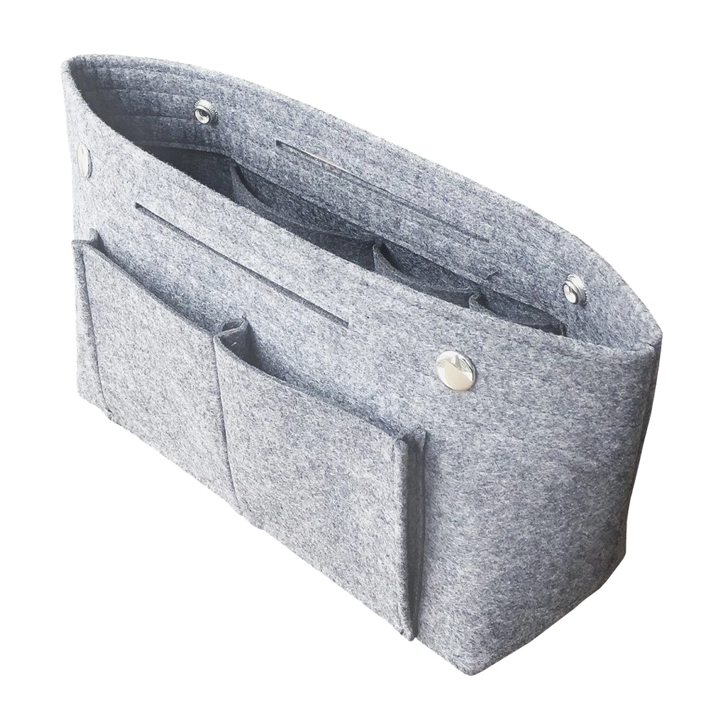 

1pc Felt Capacity Travel Toiletry Portable Wash Portable Cosmetics Bag Makeup Storage For Trip Makeup Bag Camping