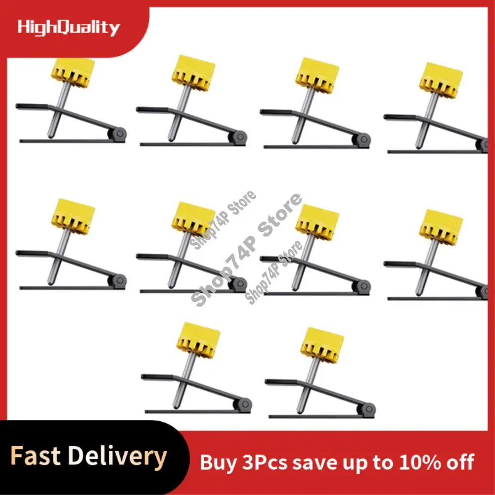 ABJY-10Pcs Set Manual Tile Locator Wall Tiles Height Regulator Adjustment Positioner Leveler Rising Construction Tools
