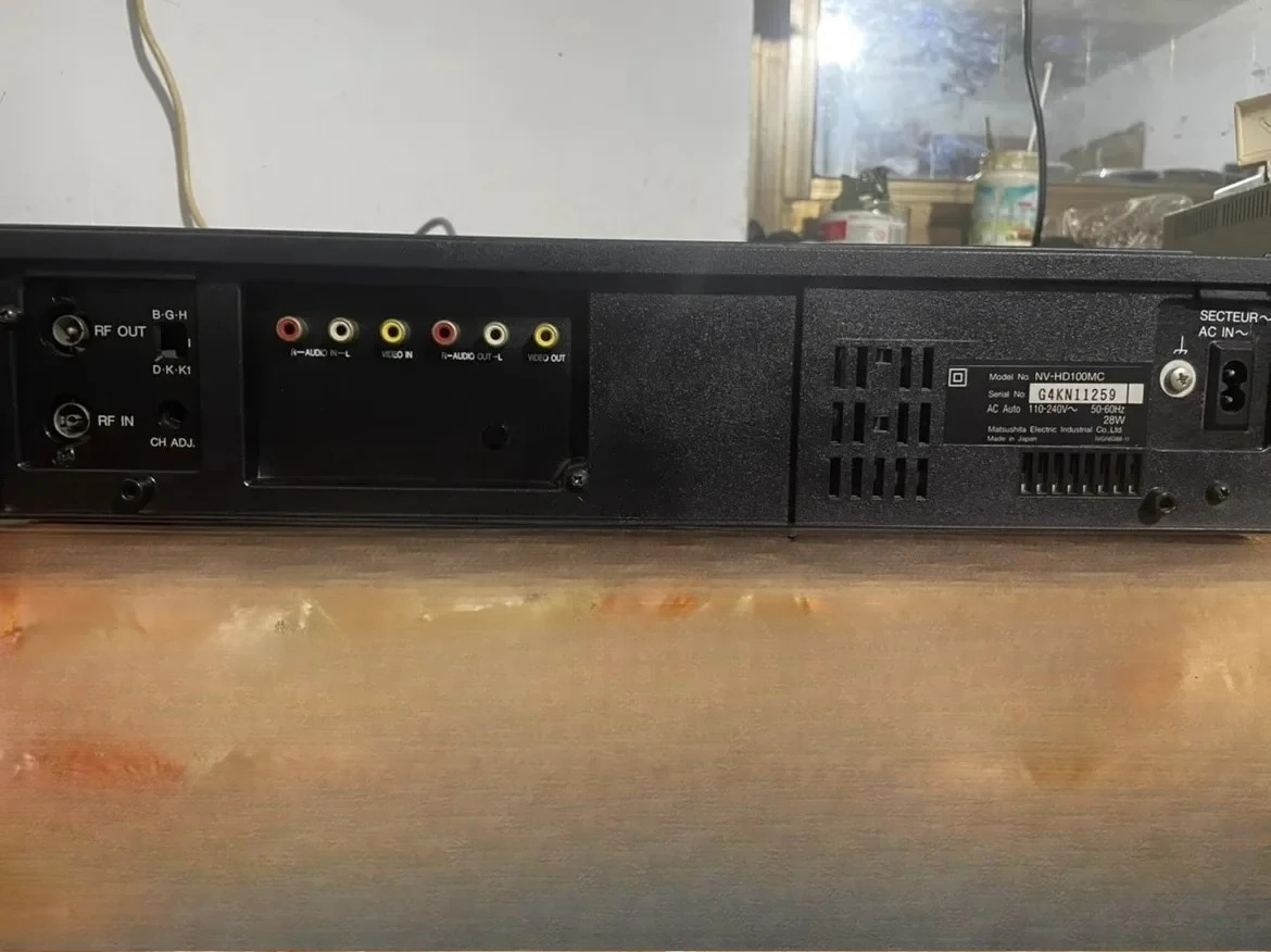 مسجل ستيريو VHS، مسجل Hd82 الأصلي