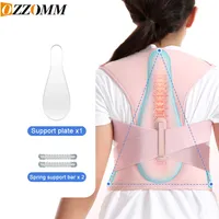 1PCS Back Posture Corrector for Kids Teens - Adjustable Upper Back Brace Clavicle Support Brace with Elastic Belts for Humpback