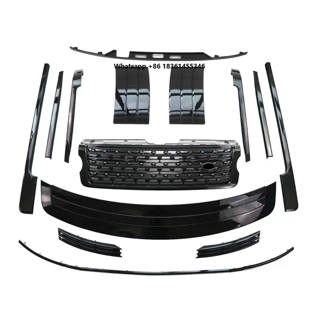 

Suitable Body Kit for Rover Vogue 13- 22 Executive All Black Mesh Body Trim Tailgate Trim Obsidian Kit