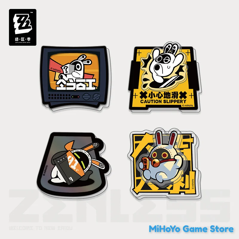 【Genuine】 Zenless Zone Zero Refrigerator Magnet Official Original Theme Series Phaethon Refrigerator Sticker Corin Bangboo Gifts