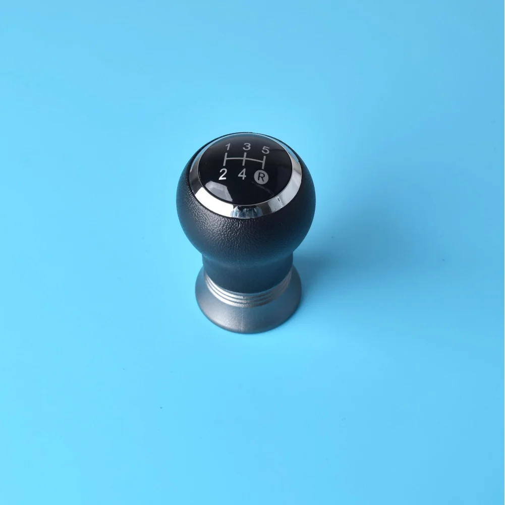 Auto Shifter Handle Gear Shift Knob For Daily Driving Comfort Black 5-gear Configuration Built-in Dust Protection