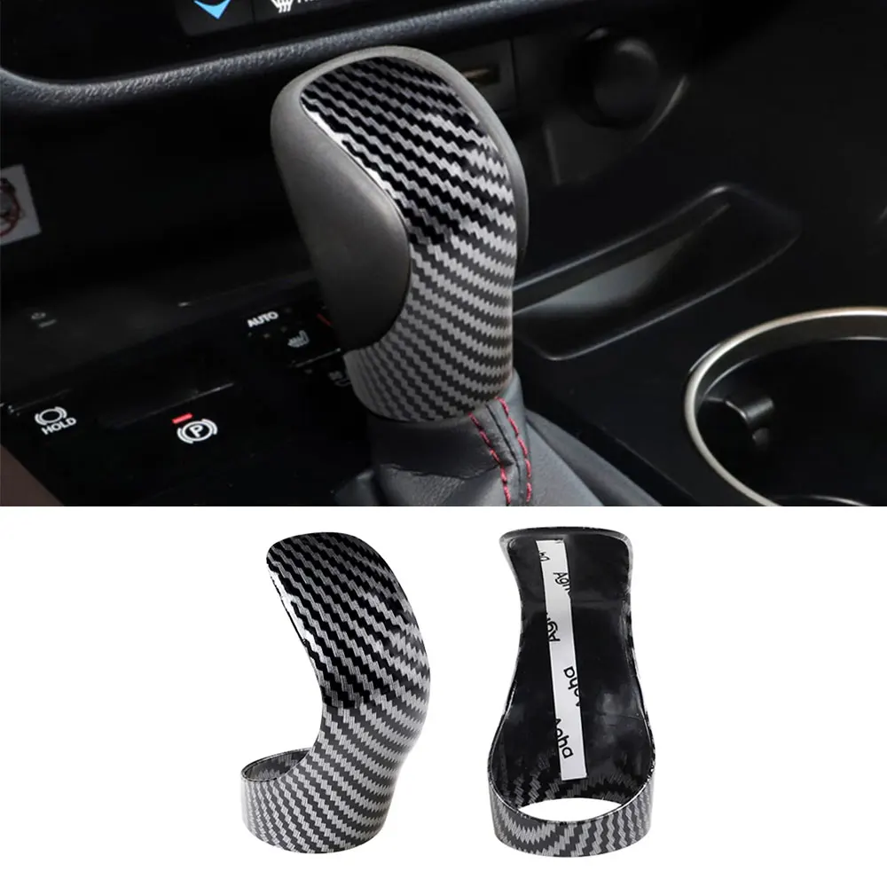 

Carbon Fiber ABS Shift Head Knob Trim Cover Handle Sticker Decoration Interior Parts Fit for LEXUS IS250/350/200T 2014-2021