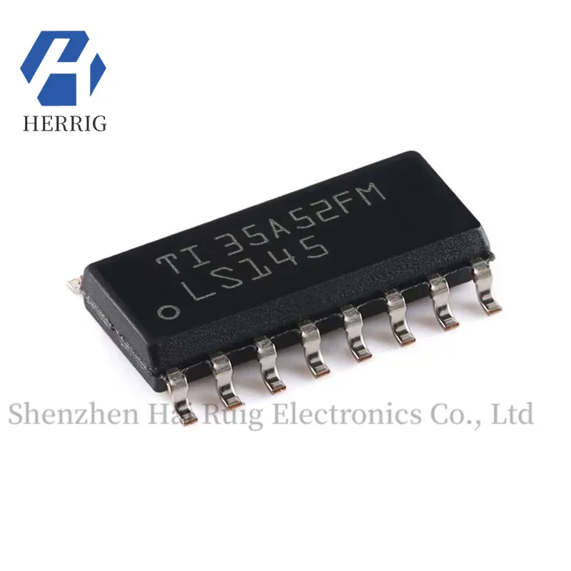 

Original genuine SN74LS145DR SOIC-16 BCD to decimal decoder/driver chip