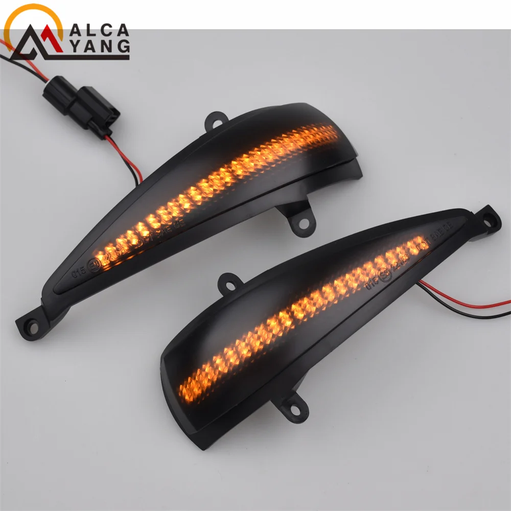 2X Dynamischer Blinker LED-Blinkleuchte Seiten-Spiegel-Lampe für Honda Civic 8. Generation MK8 Hatchback 3D 5D 2006 2012 FN2 FN FK – Detail 9