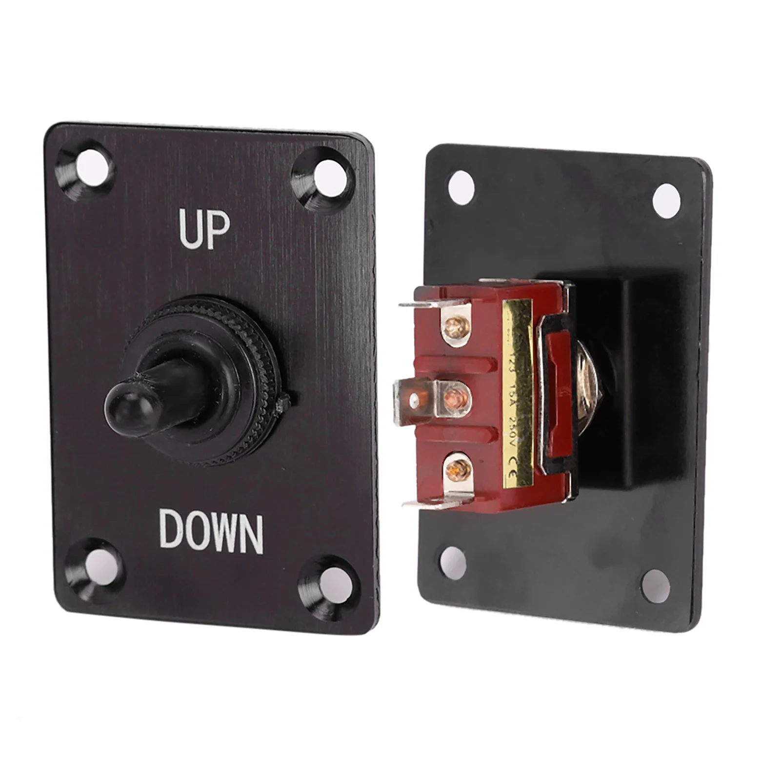 

ON/OFF Switch Panel DC12V Toggle Switch On/Off Up/Down Trim Tab Panel Breaker for RV Marine Boat ON/OFF Toggle Switch